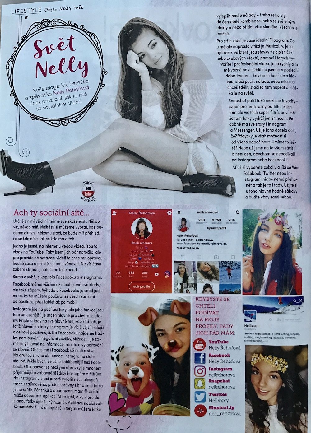 JÁ a sociální sítě